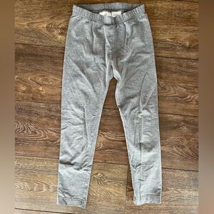 Hanna Andersson leggings 120 (US 6-7). Gray.